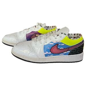 Nike Air Jordan 1 Low Old School Gaming DM8969-114 Youth Size 6.5